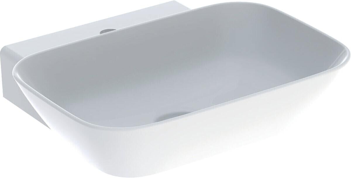 Geberit ONE çanak lavabo, dikey çıkışlı, 50x42.5 cm, batarya deliksiz, KeraTect - 505.040.01.6