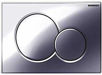 Geberit Sigma01 Kumanda Paneli Çift Basmalı Parlak Krom - 115.770.21.5