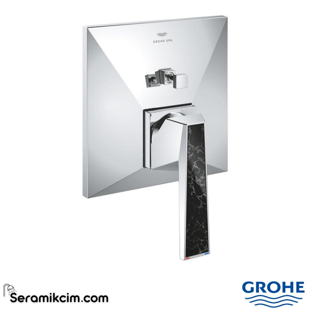 Grohe Allure Brilliant Private Collection Ankastre Banyo ve Duş Bataryası (Sıva Üstü Grubu) Krom 24427000 - 24427000