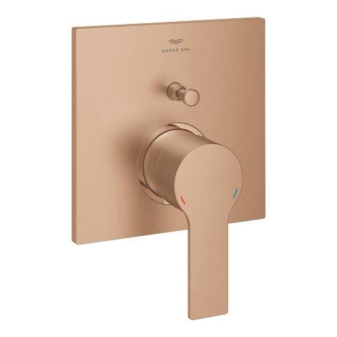 Grohe Allure New Tek kum DG banyo 2-yollu Fırçalı Bakır 19315DL1 - 19315DL1