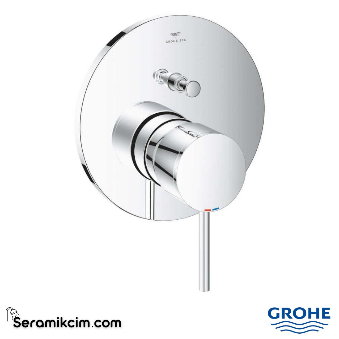 Grohe Atrio Ankastre Banyo/Duş Bataryası (Sıva Üstü Grubu) Krom 24355000 - 24355000