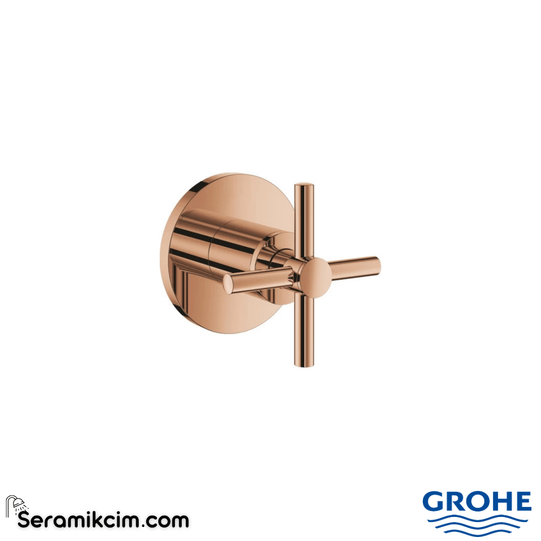 Grohe Atrio Ankastre Stop Valf (Sıva Üstü Grubu), Parlak Bakır 29396DA0 - 29396DA0