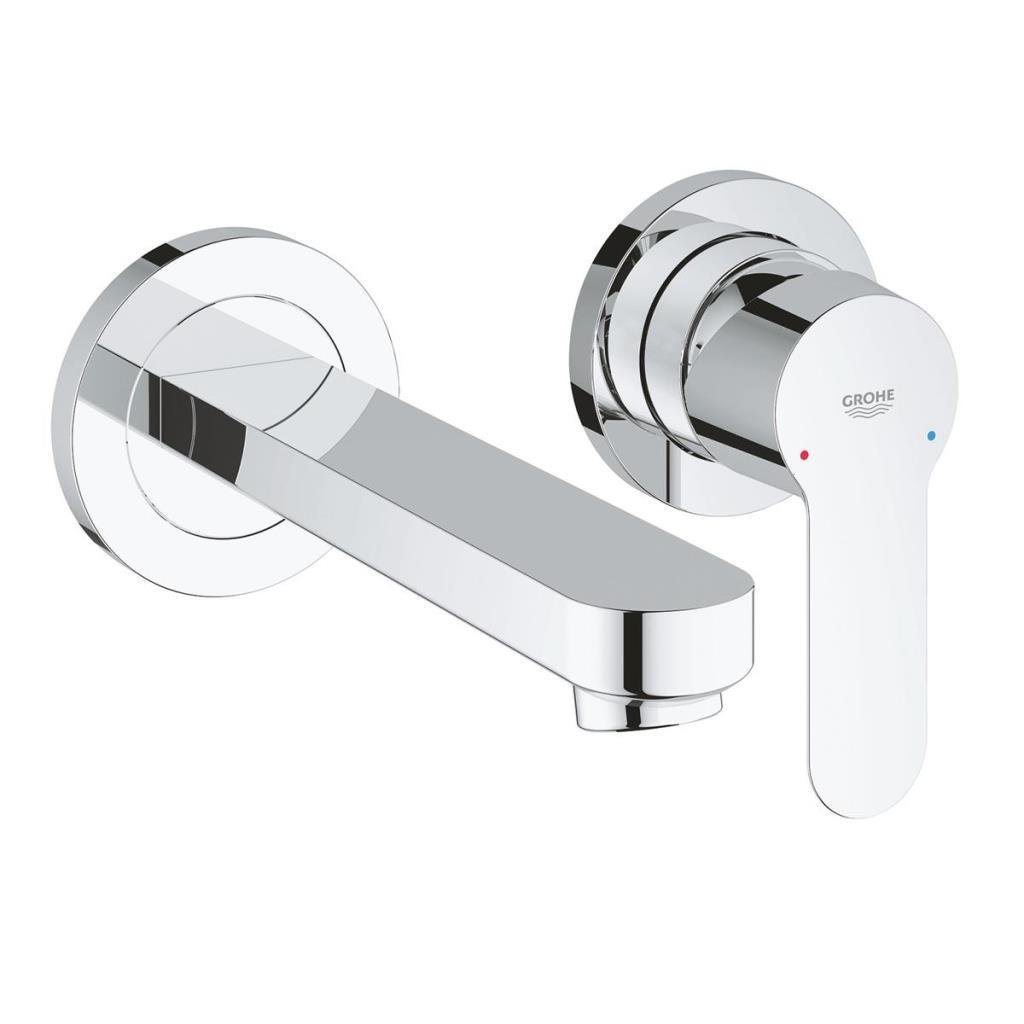 Grohe BauEdge İki delikli ankastre lavabo bataryası krom 20474000 - 20474000