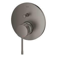 Grohe Essence Ankastre Banyo/Duş Bataryası (Sıva Üstü Grubu), 3 Yollu, Fırçalı Sert Grafit - 24092AL1 - 24092AL1