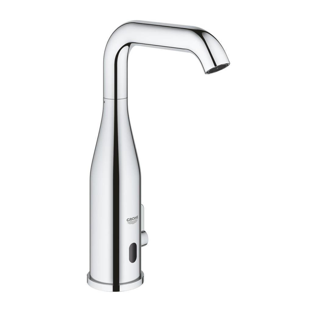 Grohe Essence E Fotoselli Lavabo Bataryası, Çift Su Girişli, Ayarlanabilir Sıcaklık Sınırlayıcısı - 36445000