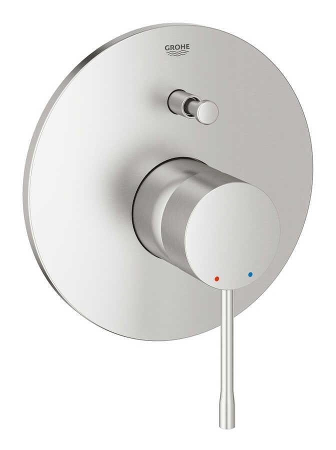 Grohe Essence New Ankastre Banyo Duş Bataryası (Sıva Üstü Grubu), Paslanmaz Çelik - 19285DC1