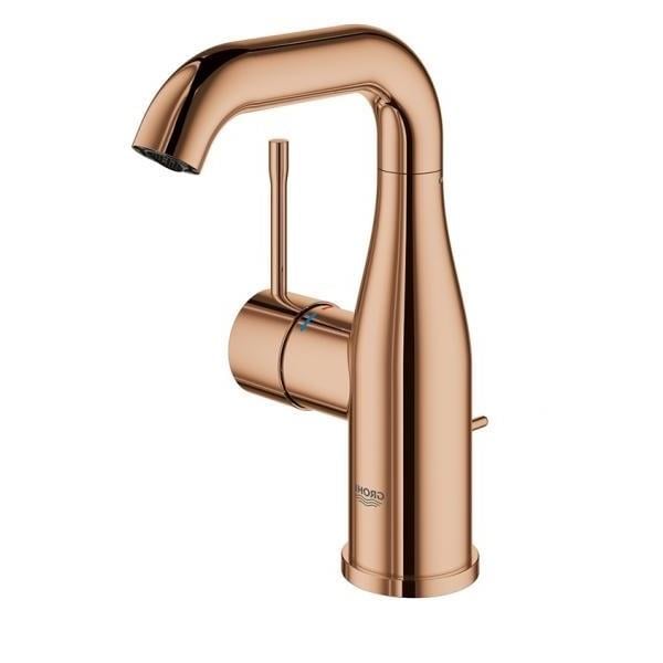 Grohe Essence New Lavabo Bataryası, Bakır, Sifon Kumandalı