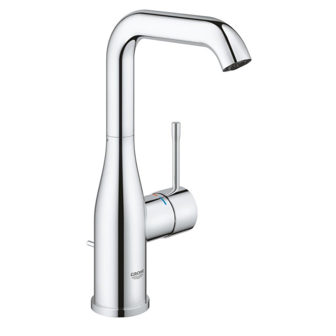 Grohe Essence Yüksek Lavabo Bataryası, Sifon Kumandalı, Krom 24174001 - 24174001