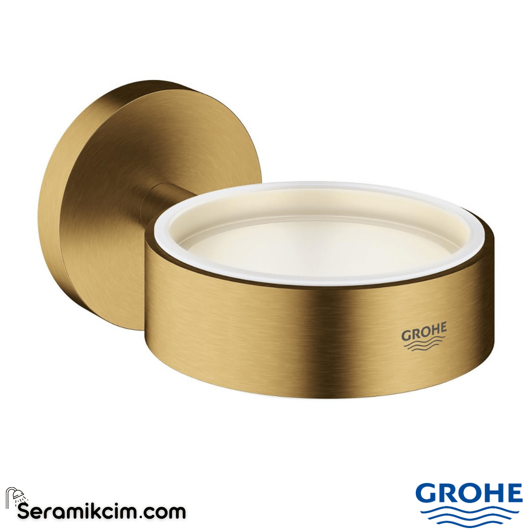 Grohe Essentials Sabunluk Tutacağı, Fırçalı Altın 40369GN1 - 40369GN1