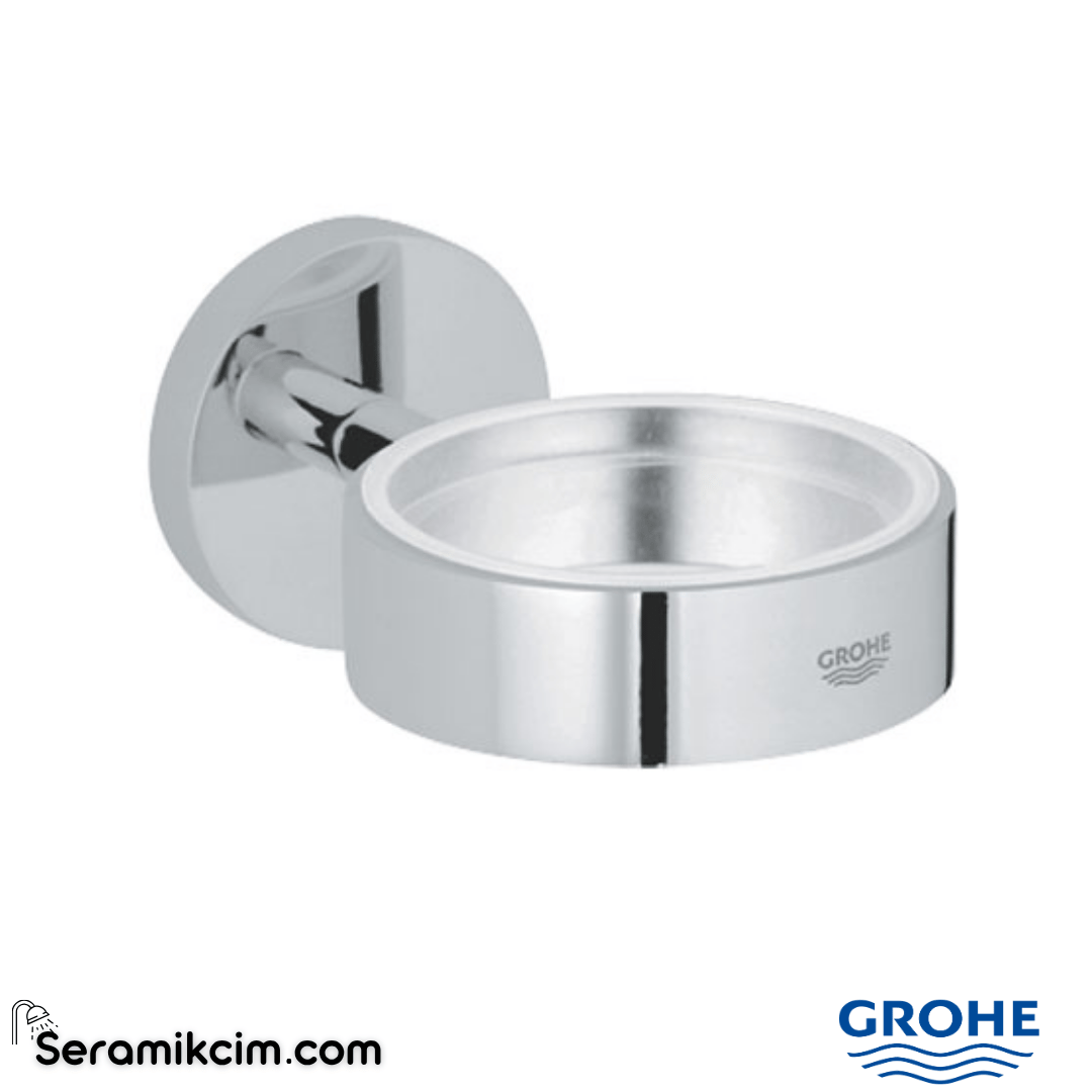 Grohe Essentials Sabunluk ve Diş Fırçası Tutacağı Krom 40369001 - 40369001