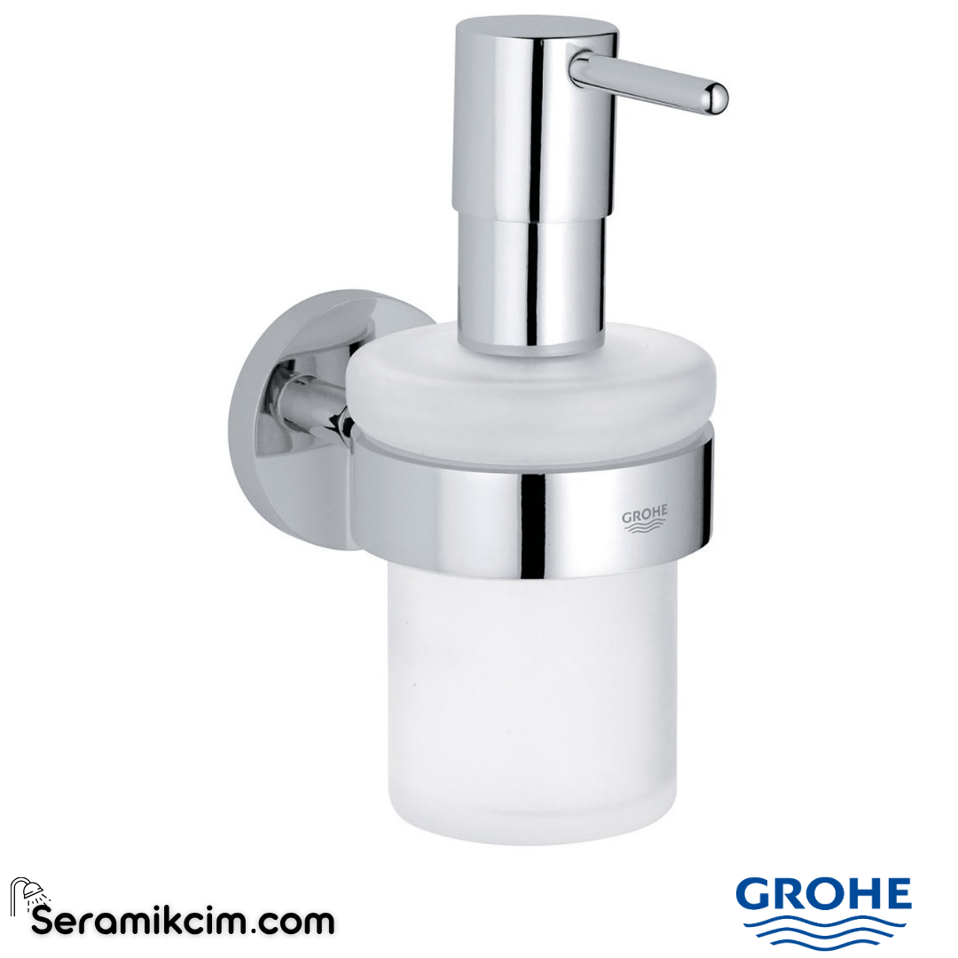 Grohe Essentials Sıvı Sabunluk, Duvardan Krom 40448001 - 40448001