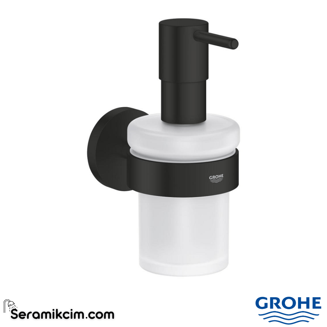 Grohe Essentials Sıvı Sabunluk, Mat Siyah 1022572430 - 1022572430