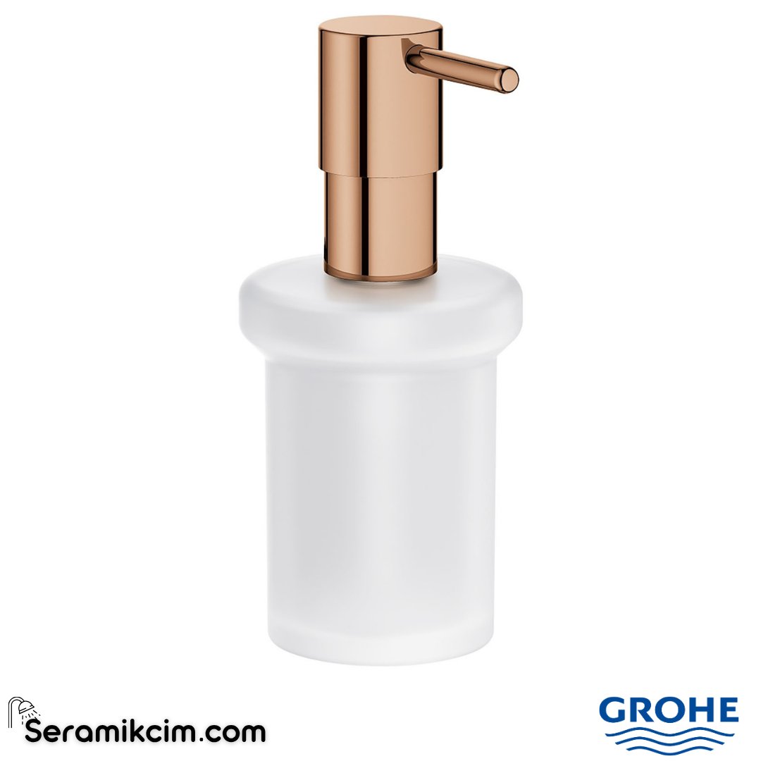 Grohe Essentials Sıvı Sabunluk, Parlak Bakır 40394DA1