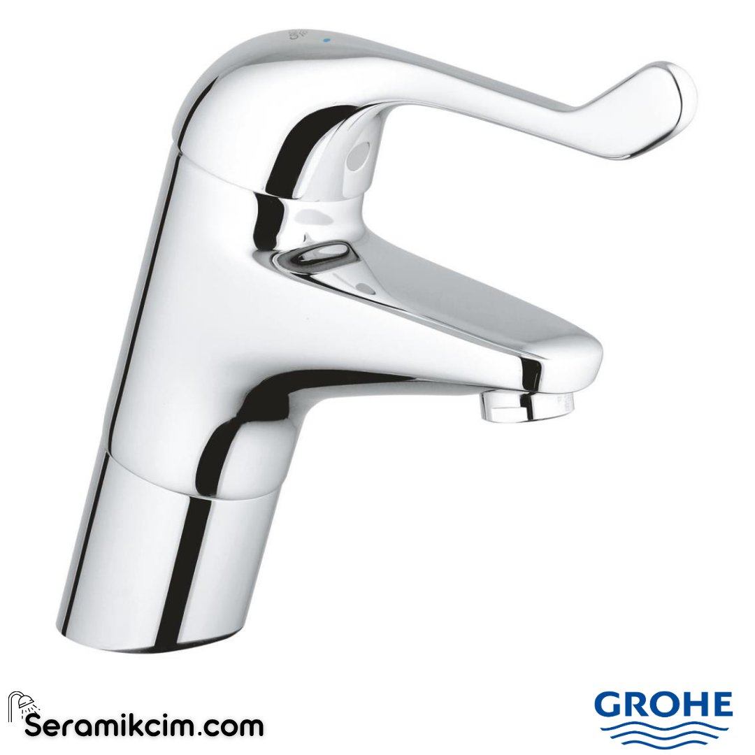 Grohe Euroeco Engelli Lavabo Bataryası Krom 32790000
