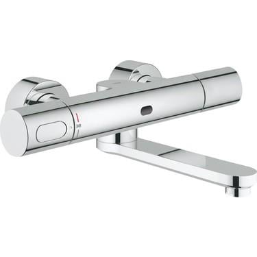 Grohe Eurosmart Cosmopolitan E Duvardan, Fotoselli ve Termostatik Sıcaklık Kontrollü Lavabo Bataryası