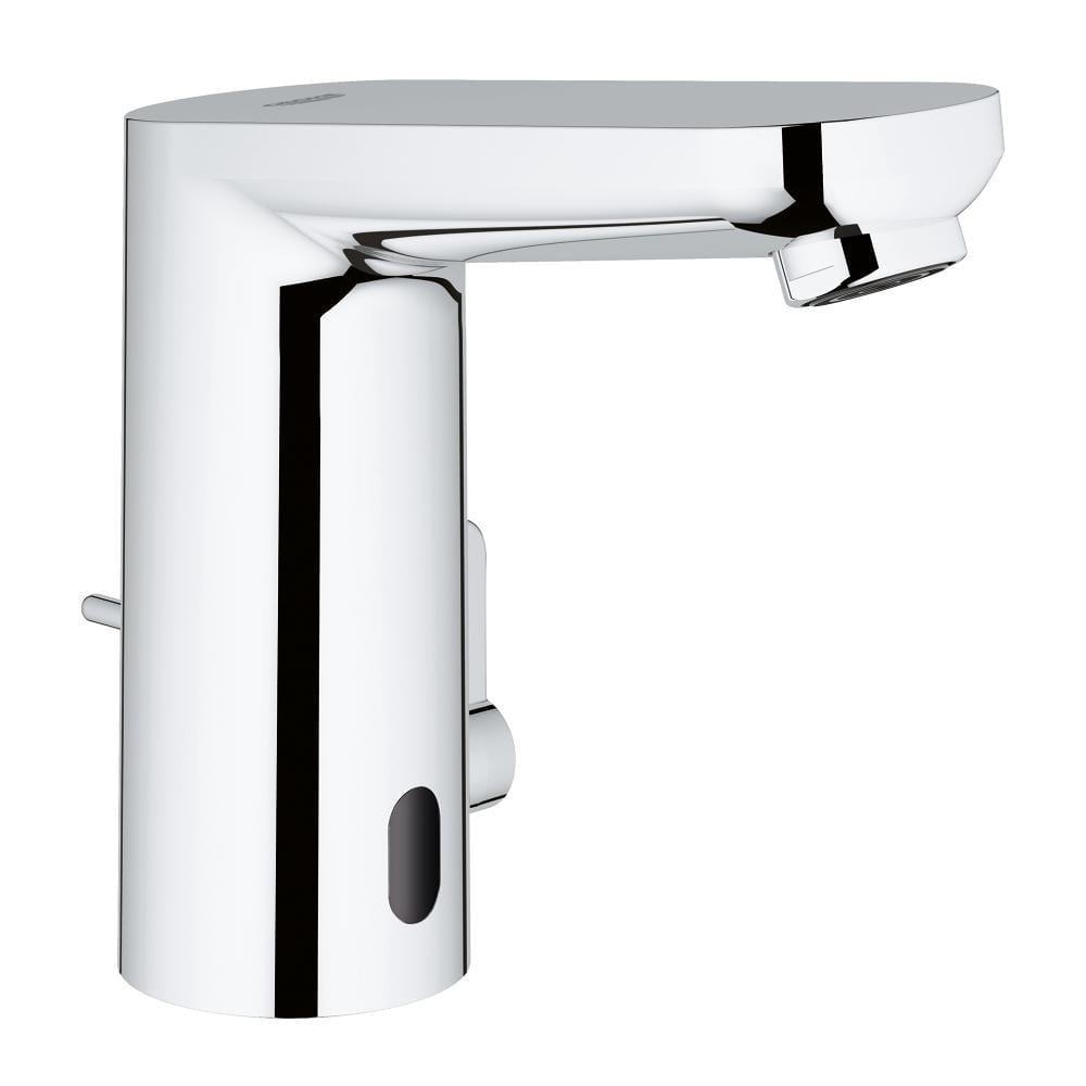 Grohe Eurosmart Cosmopolitan E Fotoselli Lavabo Bataryası, Çift Su Girişli, Ayarlanabilir Sıcaklık Sınırlayıcısı, Sifon Kumandalı