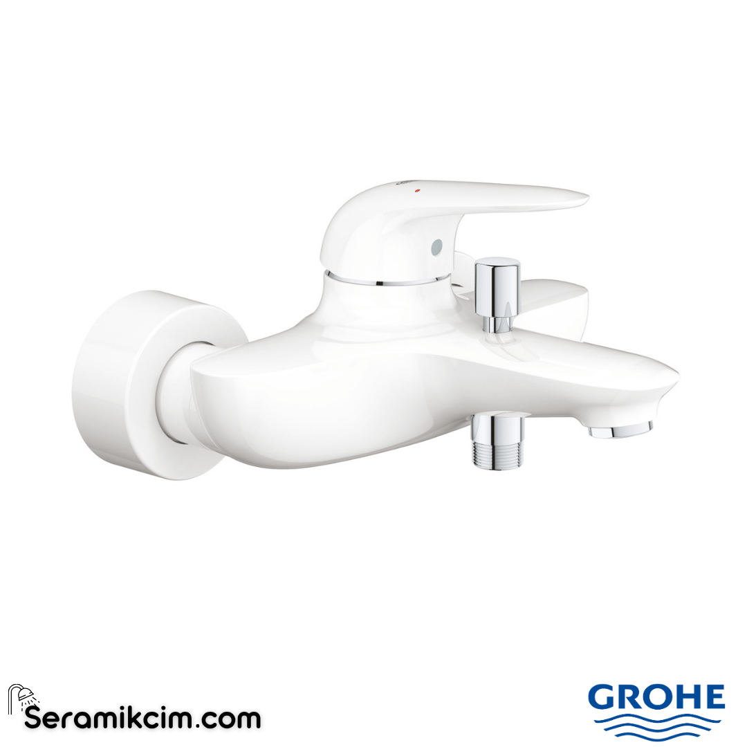 Grohe Eurostyle Banyo Bataryası, Ay Beyazı 23726LS3