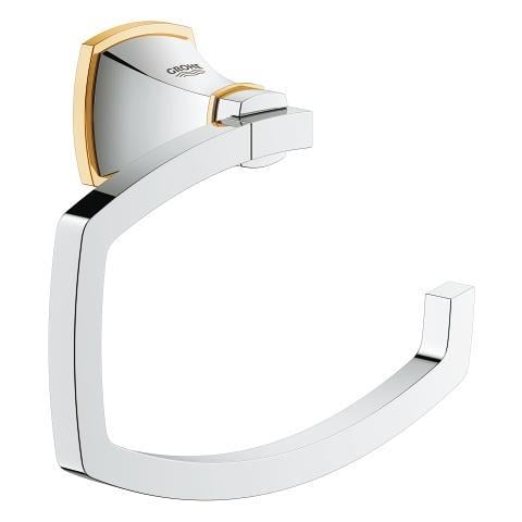 Grohe Grandera Tuvalet Kağıtlığı, Krom/Altın - 40625IG0