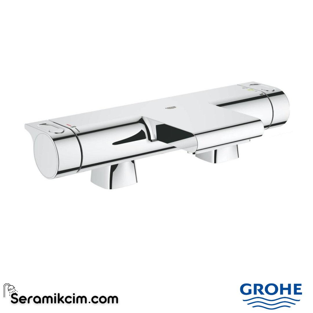 Grohe Grohtherm 2000 Termostatik Banyo Bataryası Krom 34176001