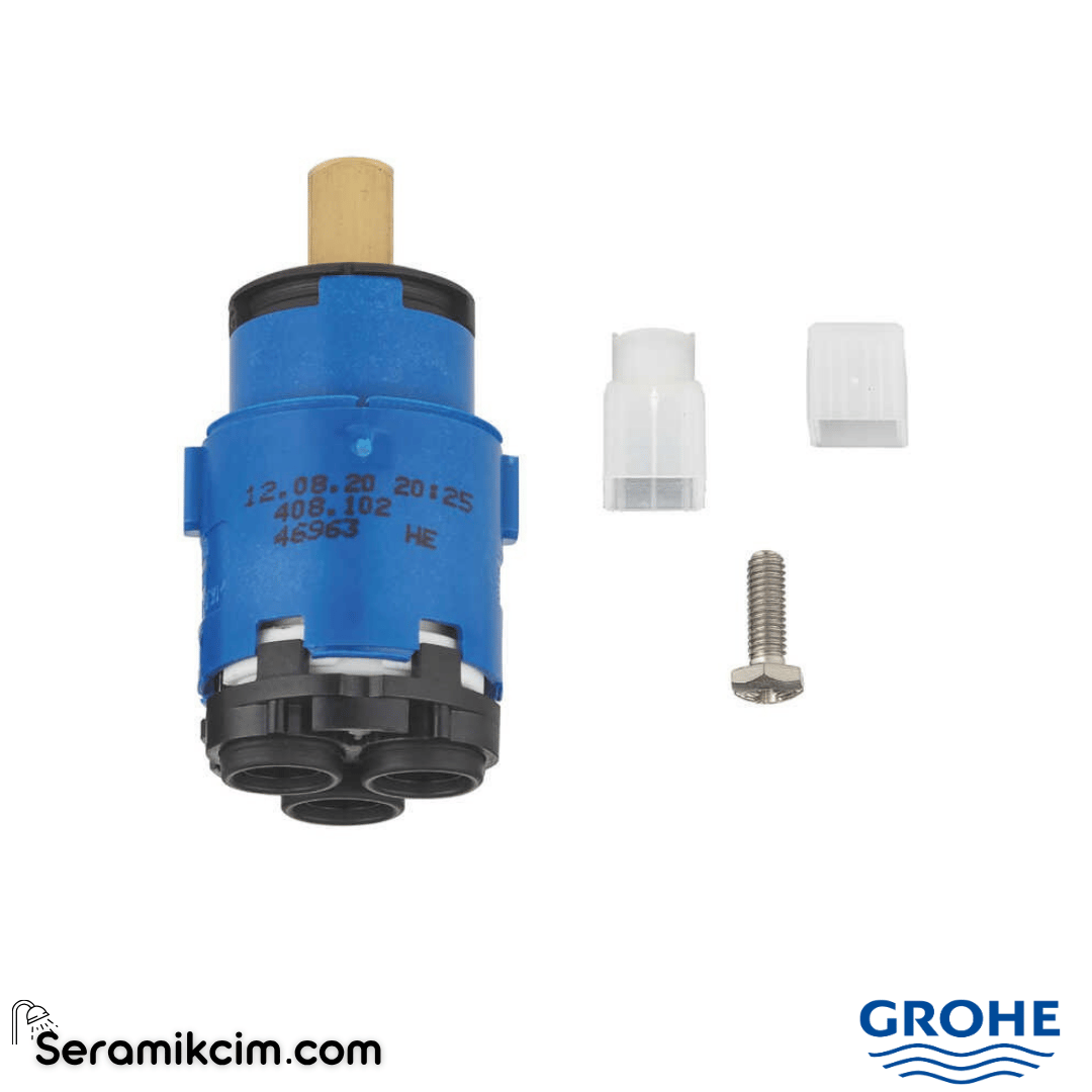 Grohe Kartuş (28 mm, sıcaklık sınırlayıcılı, tek elle evye bataryası için) 46963000