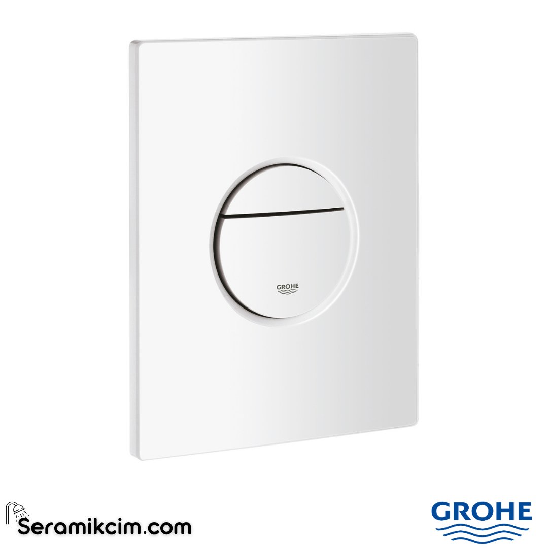 Grohe Nova Cosmopolitan Gömme Rezervuar Kumanda Paneli, Alp Beyazı