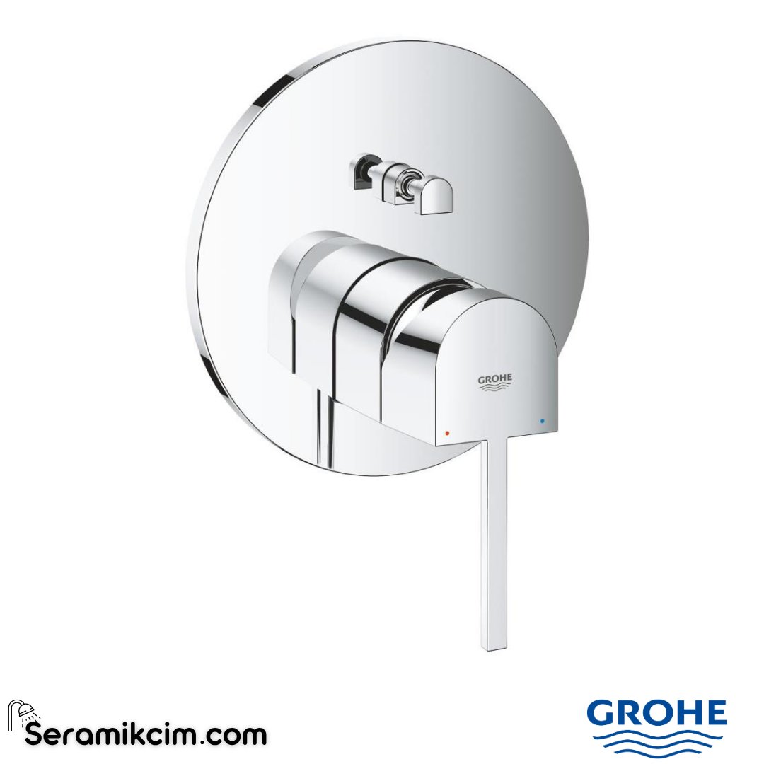 Grohe Plus Ankastre Banyo/Duş Bataryası (Sıva Üstü Grubu) Krom 24060003 - 24060003