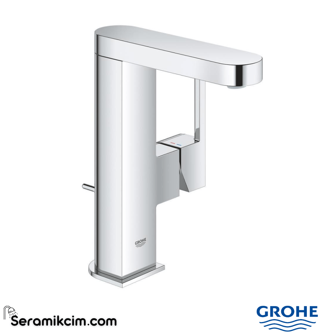 Grohe Plus Yüksek Lavabo Bataryası, Sifon Kumandalı Krom 23871003 - 23871003