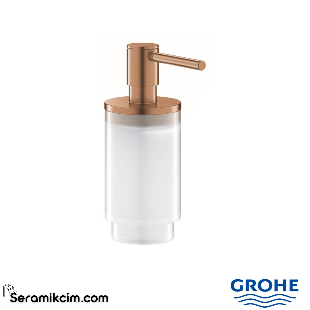 Grohe Selection Sıvı Sabunluk, Fırçalı Bakır - 41028DL0 - 41028DL0