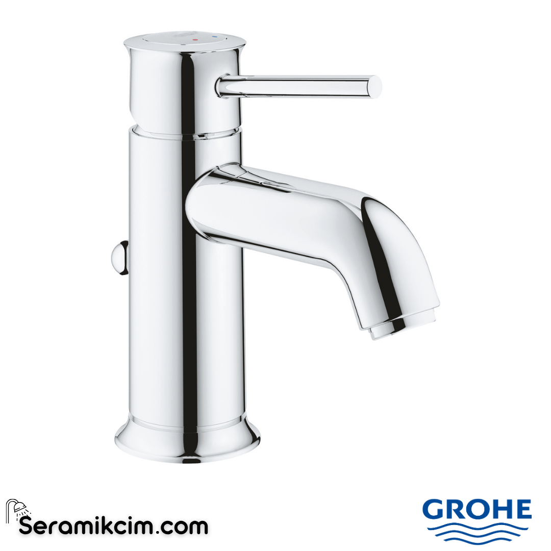 Grohe Start Basic Lavabo Bataryası Sifon Kumandalı S Boyut Krom 23810000