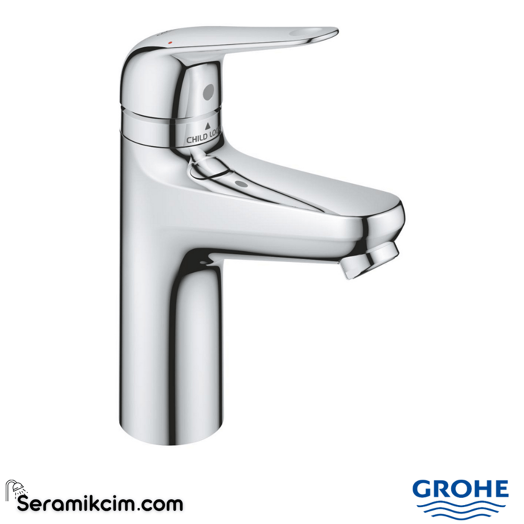Grohe Swift Lavabo Bataryası (M-Boy) Krom 24327001