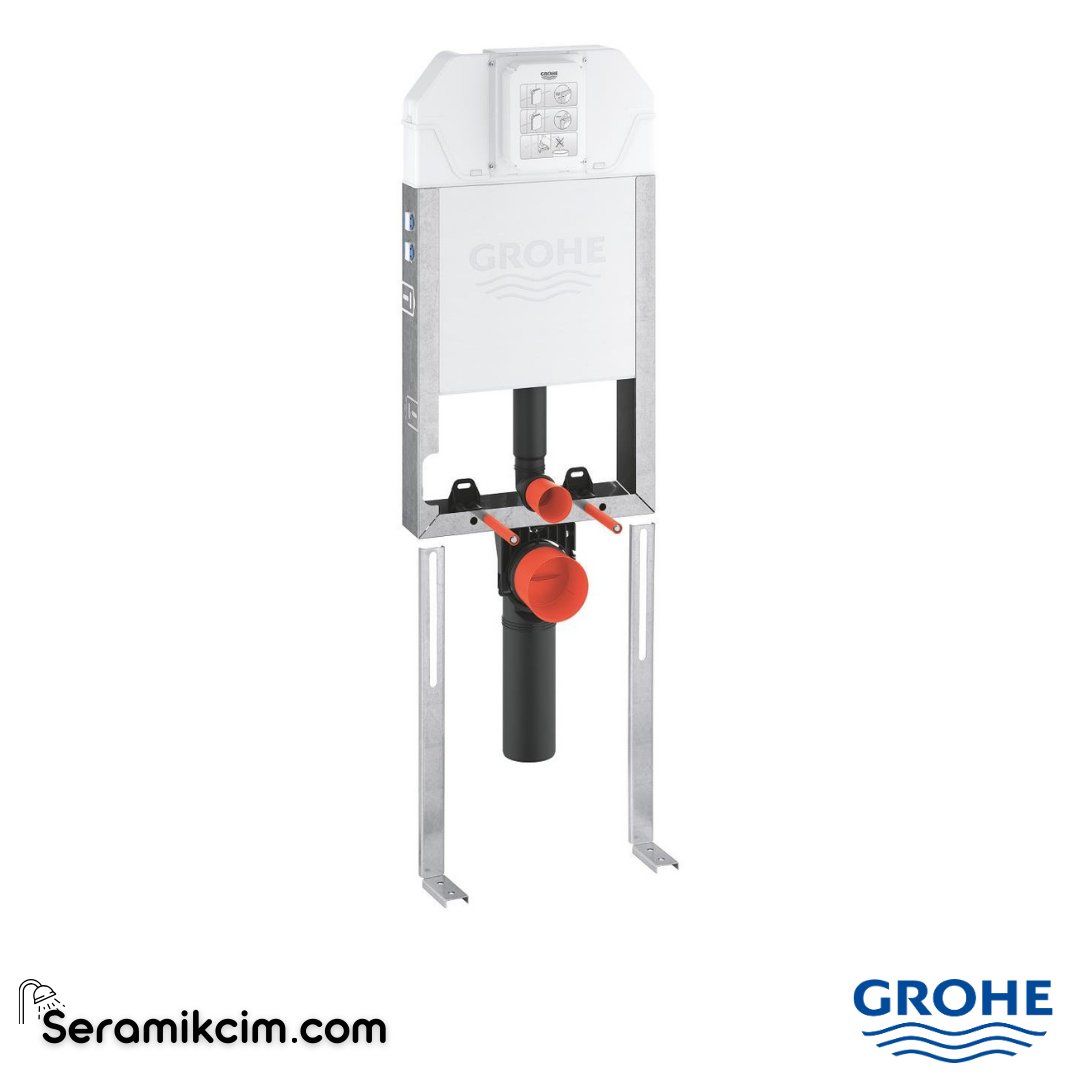 Grohe Uniset Gömme Rezervuar İnce (Ayak Seti Dahil) 39840000 - 39840000