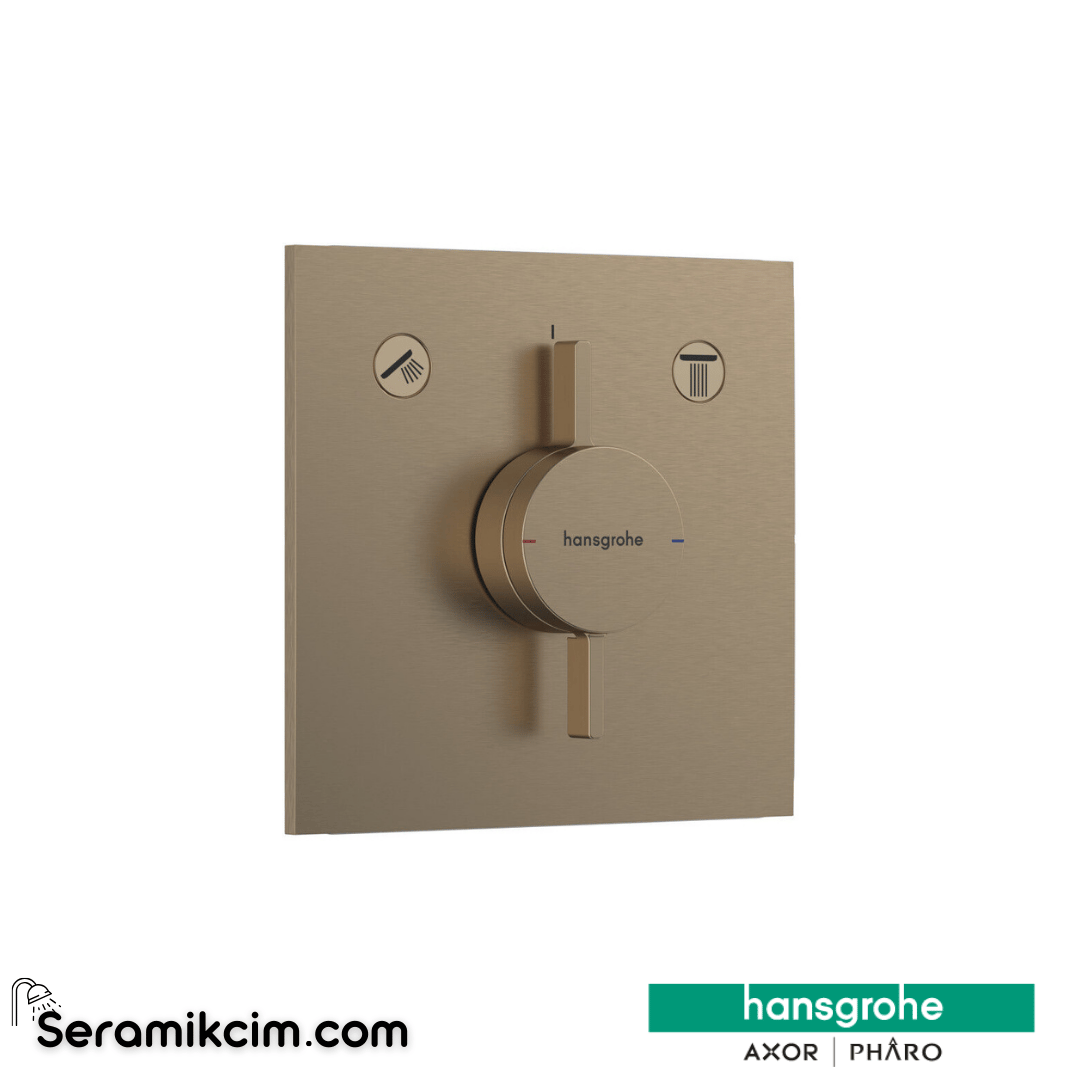 Hansgrohe Duoturn E Batarya Ankastre 2 Çıkış 75417140