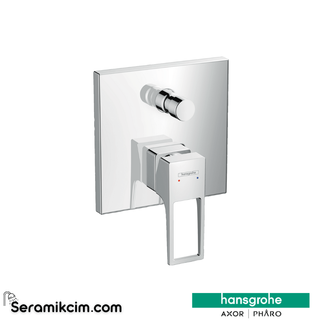 Hansgrohe Metropol Loop Tek Kollu Ankastre Banyo Bataryası Krom 74546000