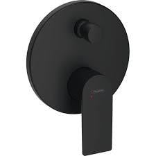 Hansgrohe Rebris E Eviye Bataryası E Tek Kollu Banyo Bataryası Ankastre (İbox İçin) Entegre Karışım Güvenliği En1717'Ye Göre Satin Siyah 72469670 - 72469670