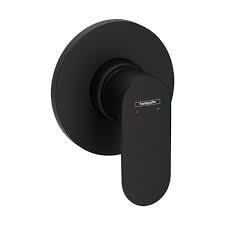 Hansgrohe Rebris E Eviye Bataryası S Tek Kollu Duş Bataryası Ankastre (13620180 İç Set İçin) Satin Siyah 72649670 - 72649670