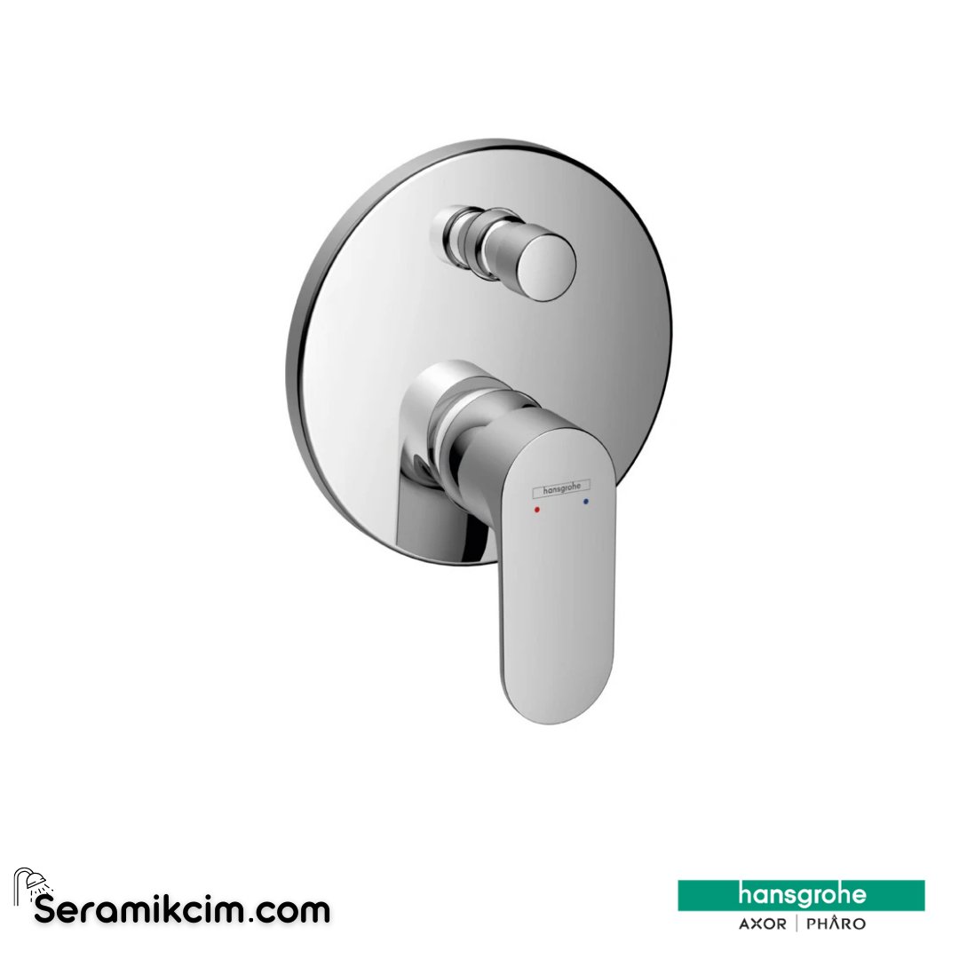 Hansgrohe Rebris E Eviye Bataryası S Tek Kollu Banyo Bataryası Ankastre (İbox İçin) Entegre Karışım Güvenliği En1717'Ye Göre 72467000 - 72467000