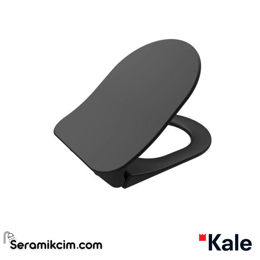 Kale Banyo Dove 2.0 Ultra Slim Smart Kapak Mat Siyah (Mat Siyah Rozet) - 310200700087