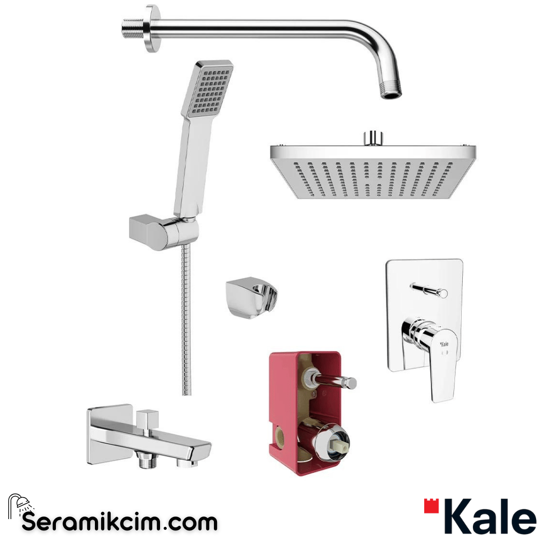 Kale Banyo Sempre Ankastre Duş Seti - 310201200146