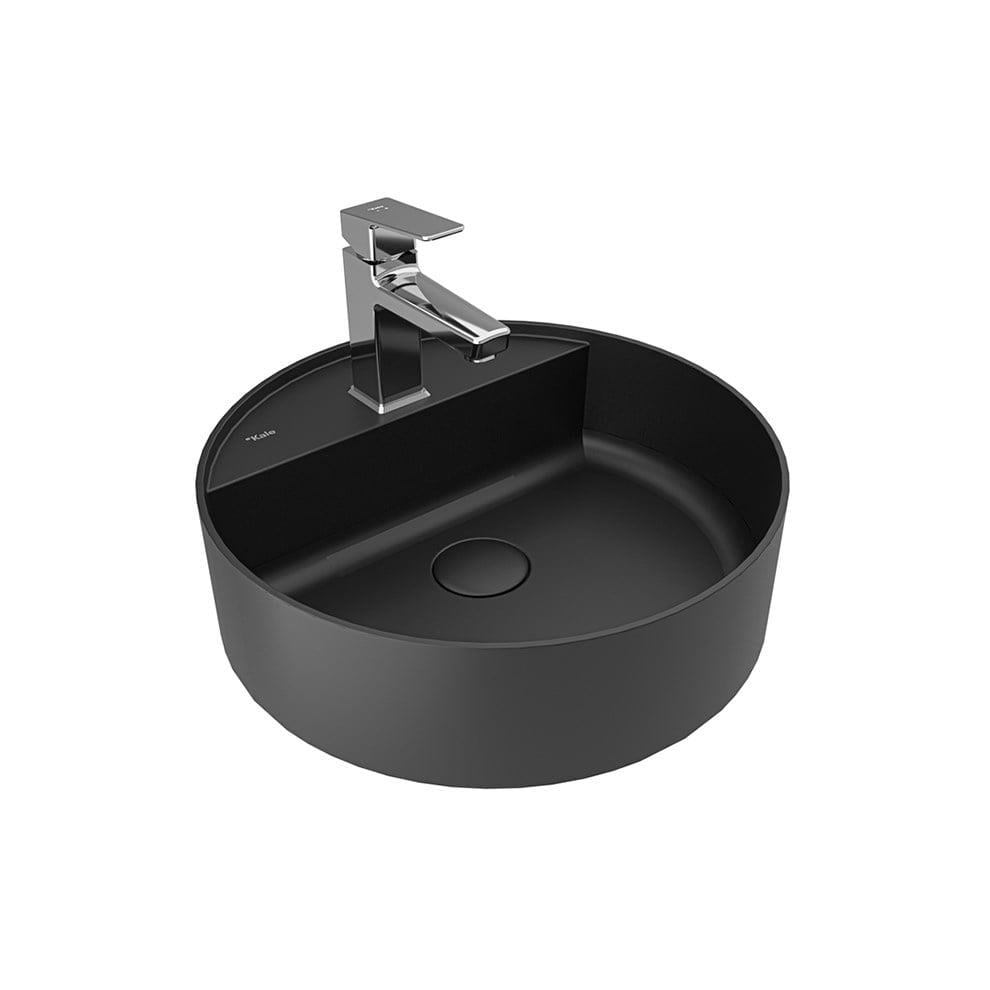 Kale Banyo Smartedge Ø45 Yuvarlak Lavabo Mat Siyah - 310200200012