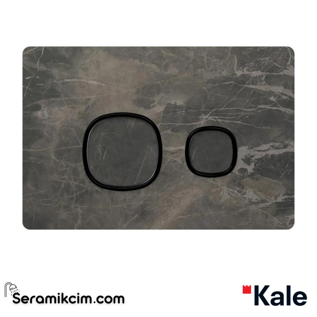 Kale Banyo Unıq Gömme Rezervuar Panel Mocha Perla Mat Siyah - 310200500092