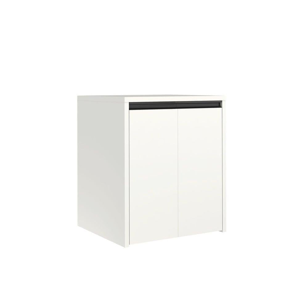 Kale Banyo Vista Çamaşır Makinesi Dolabı (Kapaklı) 76Cm Mat Beyaz - 310300101778