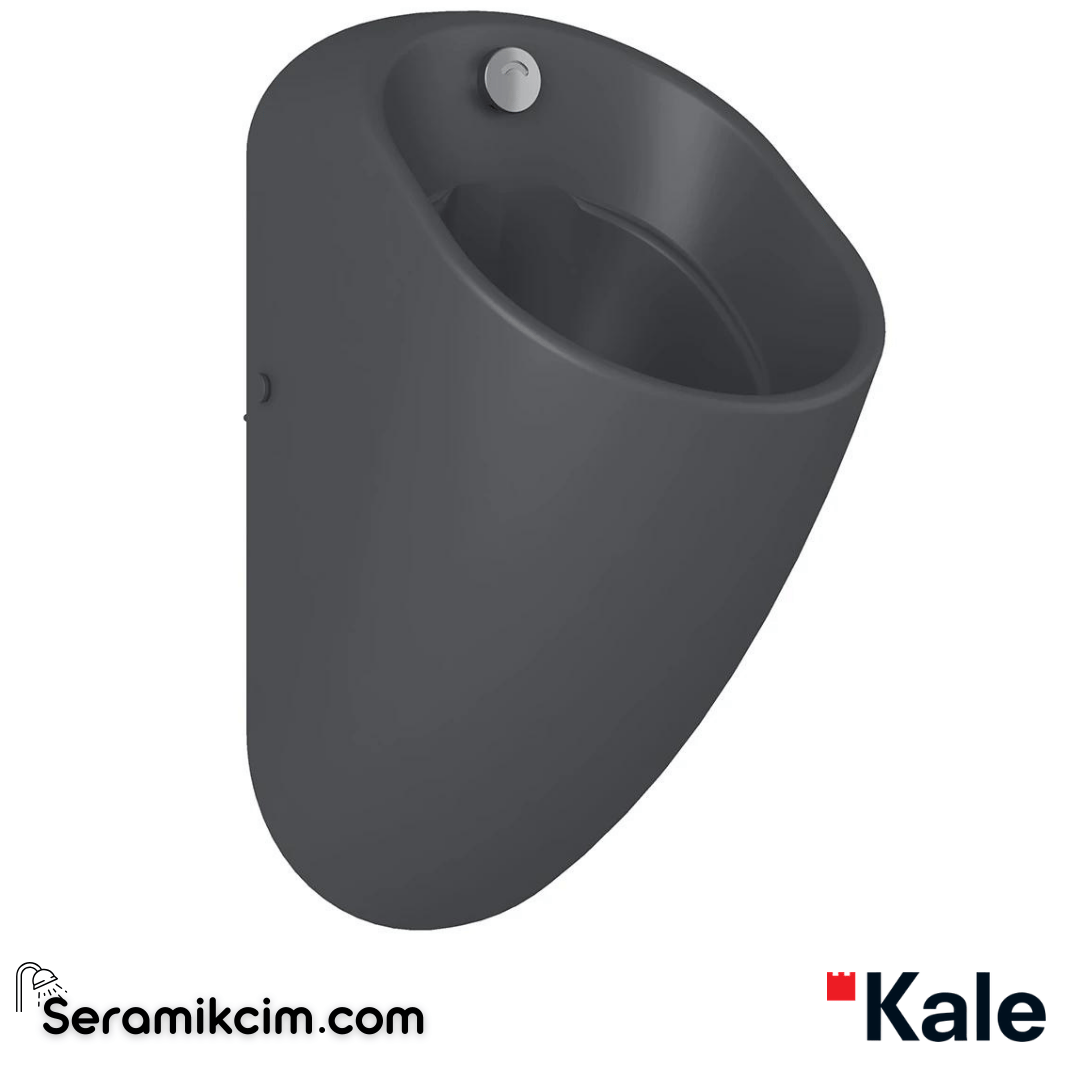 Kale Banyo Zero 2.0 Fotoselli Nozzle Entegreli Arkadan Su Girişli Mat Gri Pisuvar - 310200300051