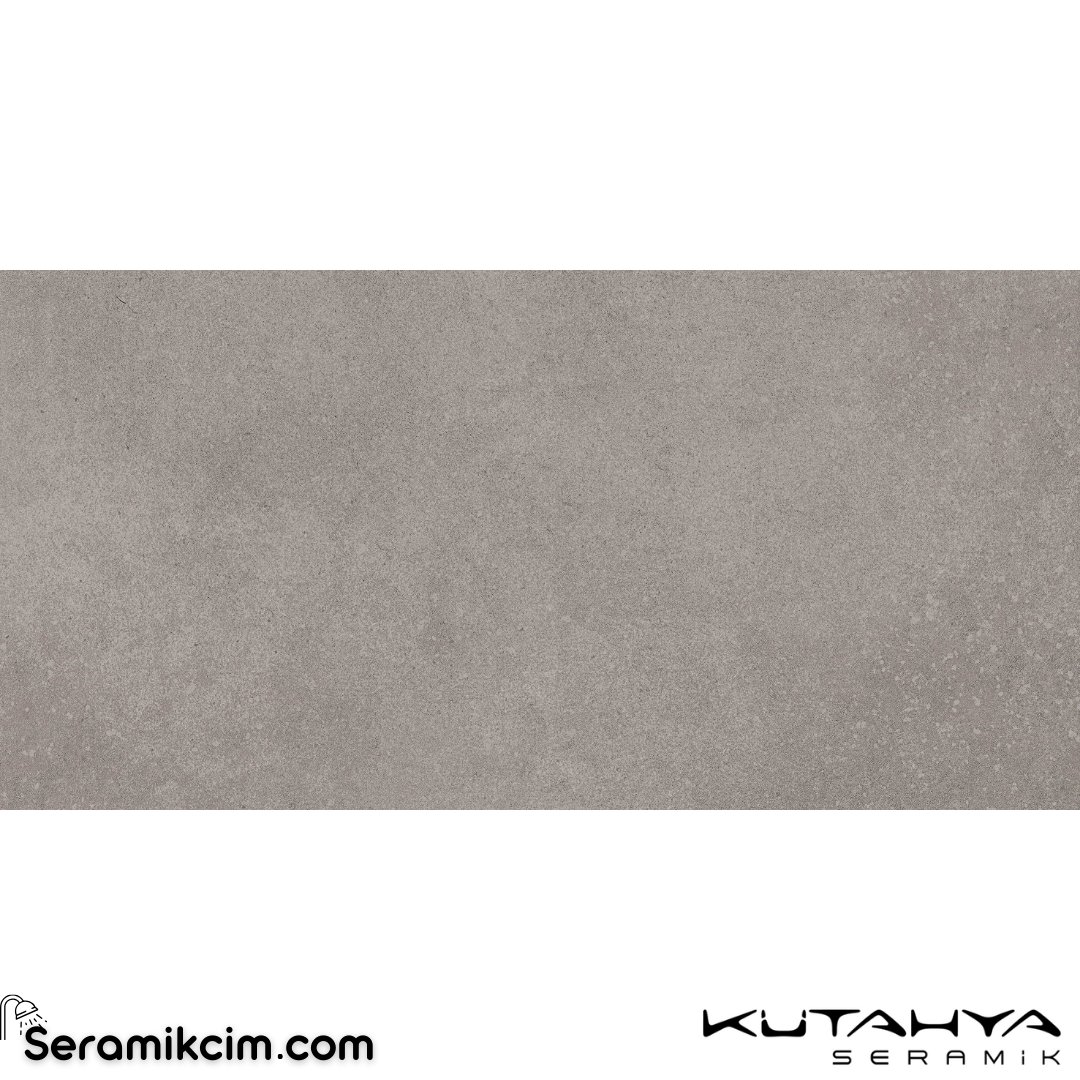 Kütahya Seramik 30x60 infinity Koyu Gri Rektifiye