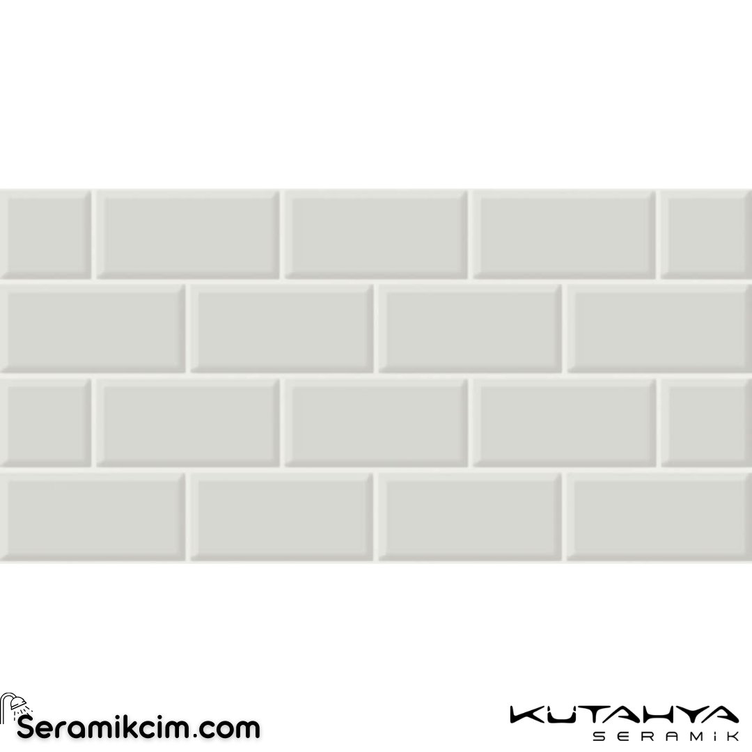 Kütahya Seramik 30x60 Metro Beyaz