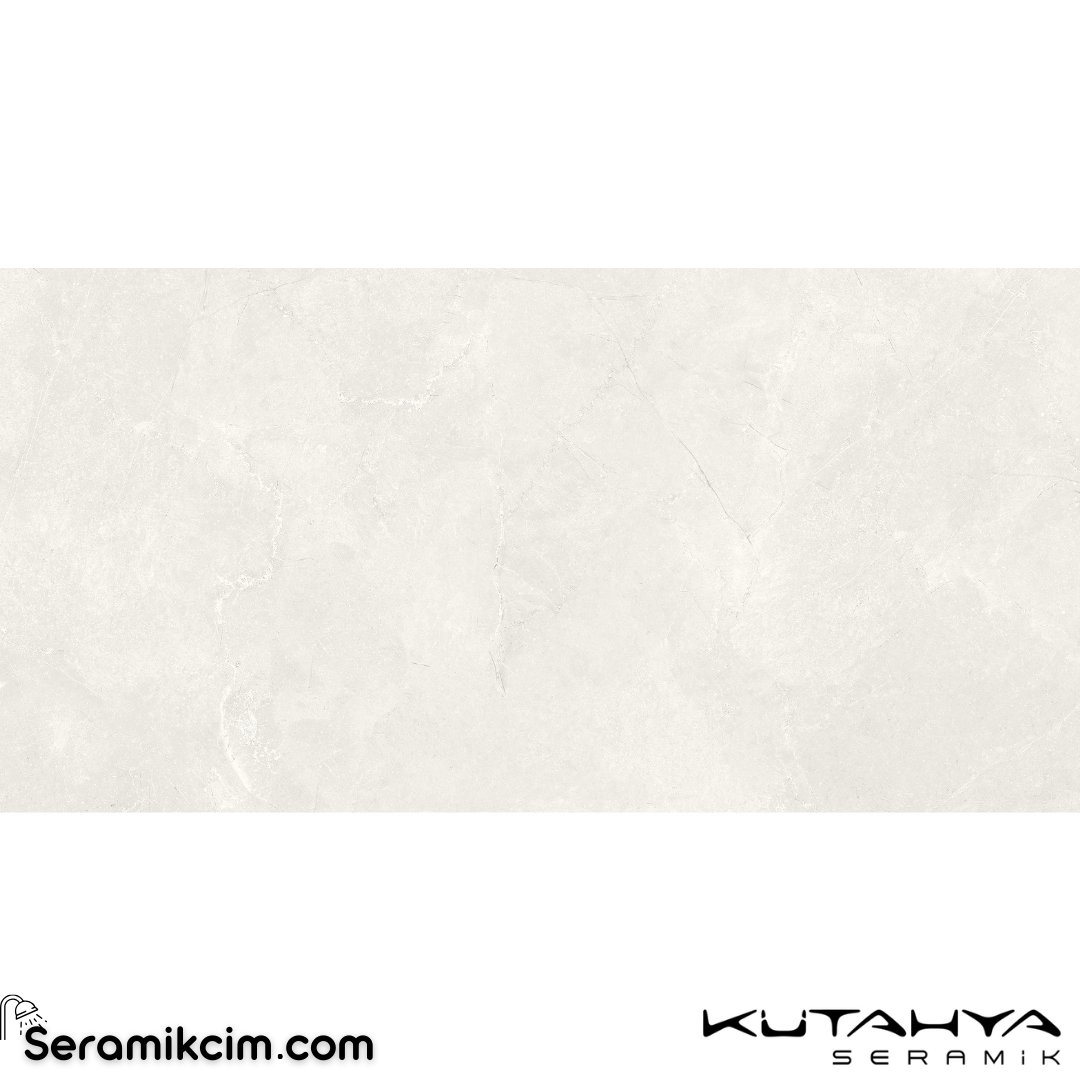 Kütahya Seramik 30x60 Pulpis Prime Açık Gri Parlak Rektifiye