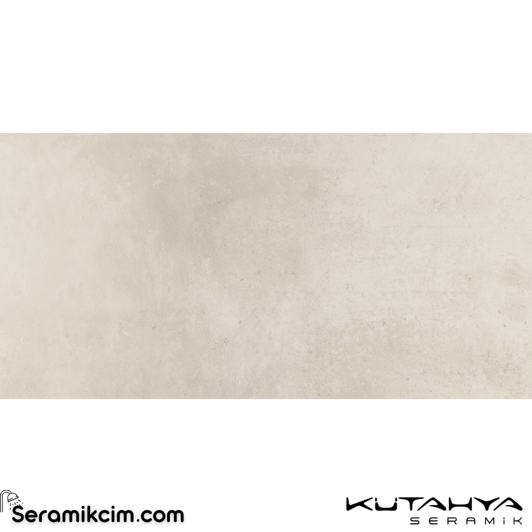 Kütahya Seramik 30x60 Vista Bone Parlak Rektifiye