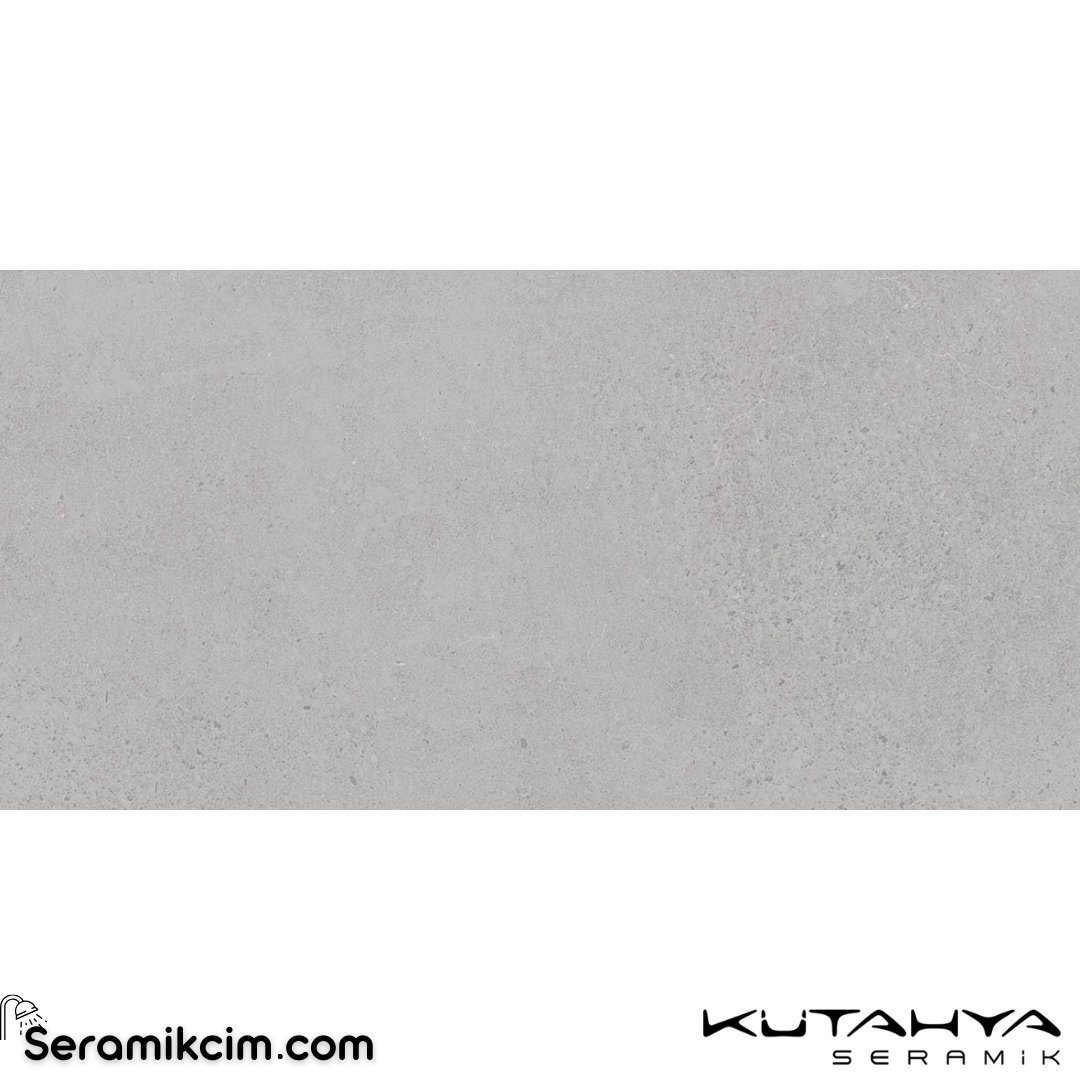 Kütahya Seramik 30x85 Helis Açık Gri Rektifiye