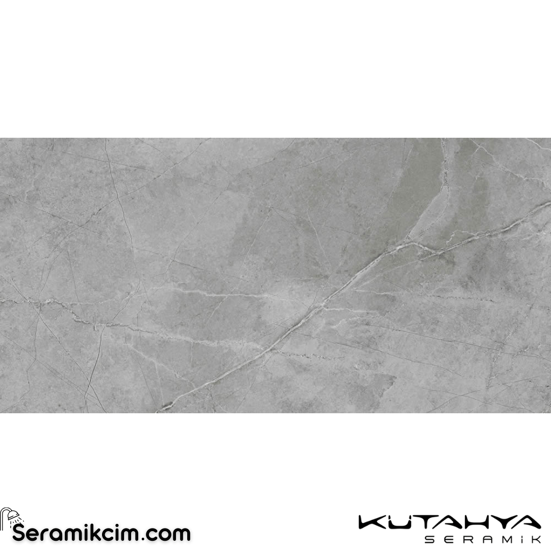 Kütahya Seramik 60x120 Adria Gri Rektifiye