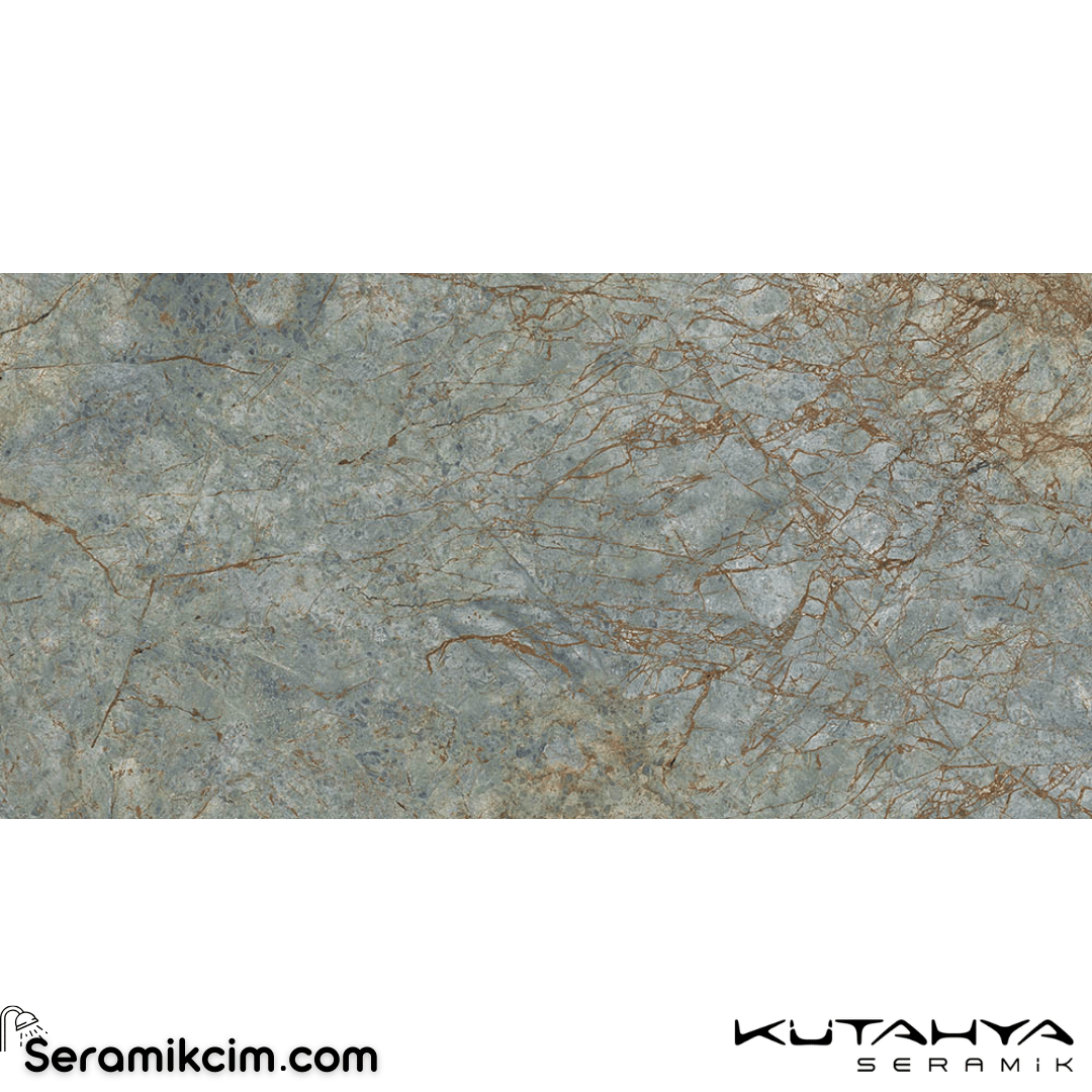 Kütahya Seramik 60x120 Firuze Marin Mat Rektifiye