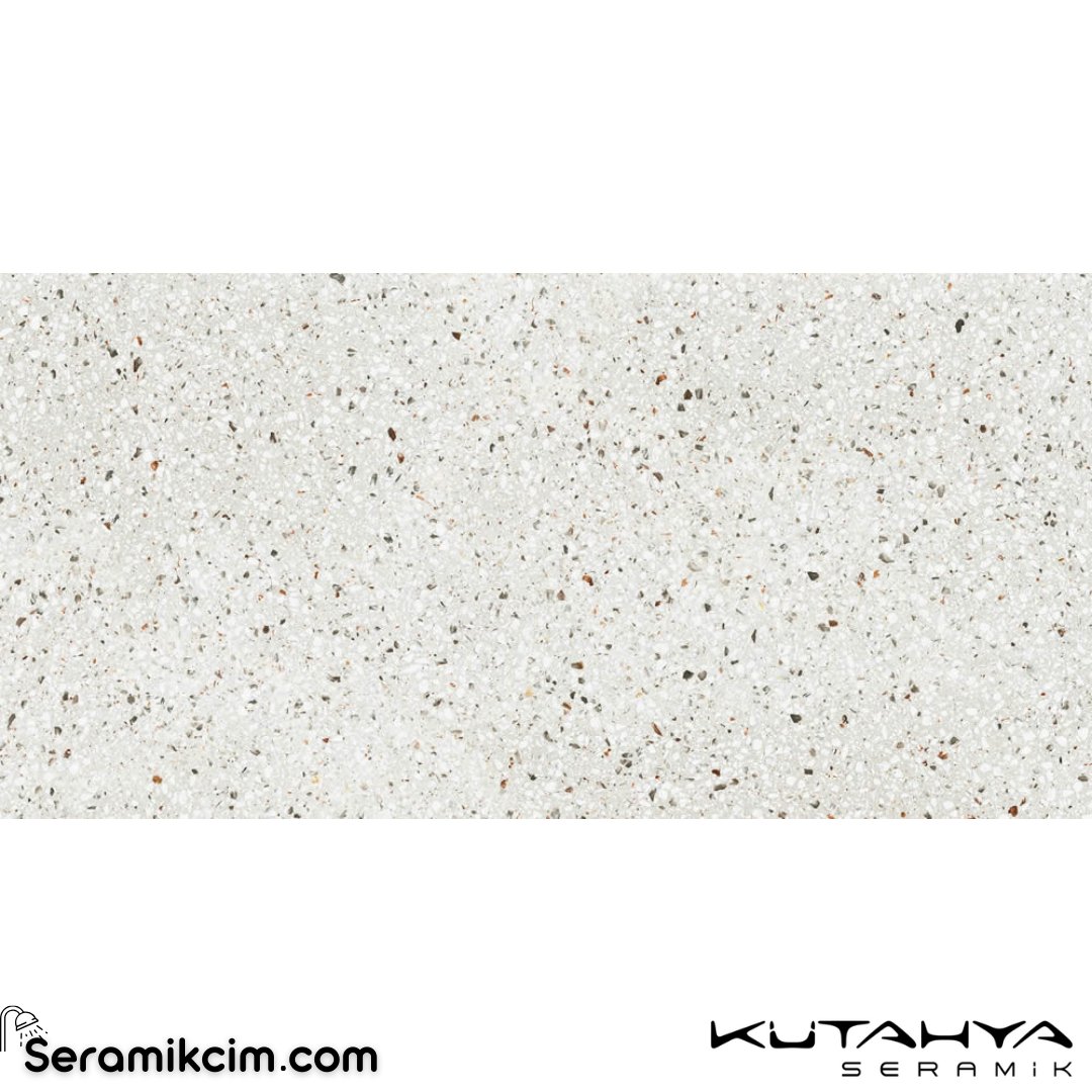 Kütahya Seramik 60x120 Kora Açık Gri Rektifiye